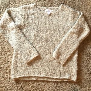 Cream wool sweater